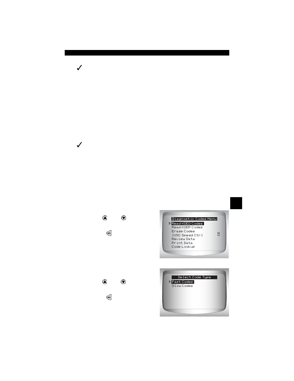 Read koeo codes | Actron CP9190 User Manual | Page 129 / 238