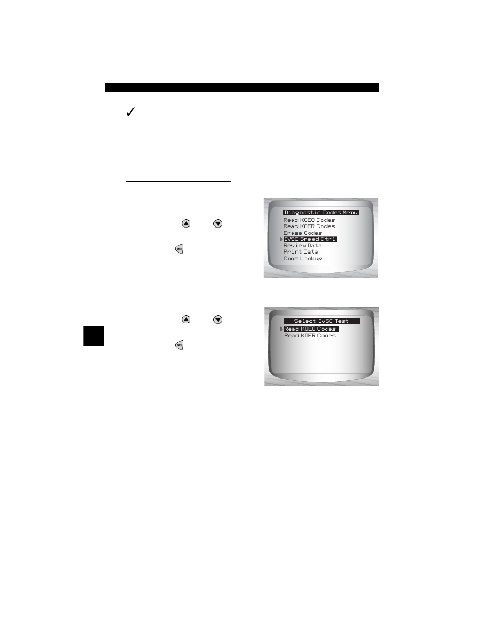 Ivsc-speed ctrl (eec-iv vehicles) | Actron CP9190 User Manual | Page 138 / 238
