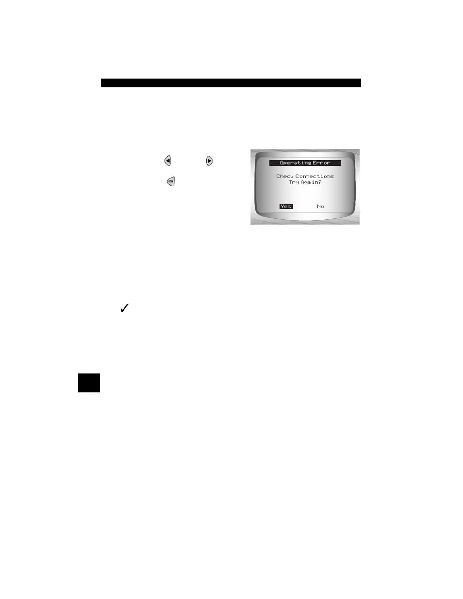 Operating error or erroneous data | Actron CP9190 User Manual | Page 178 / 238