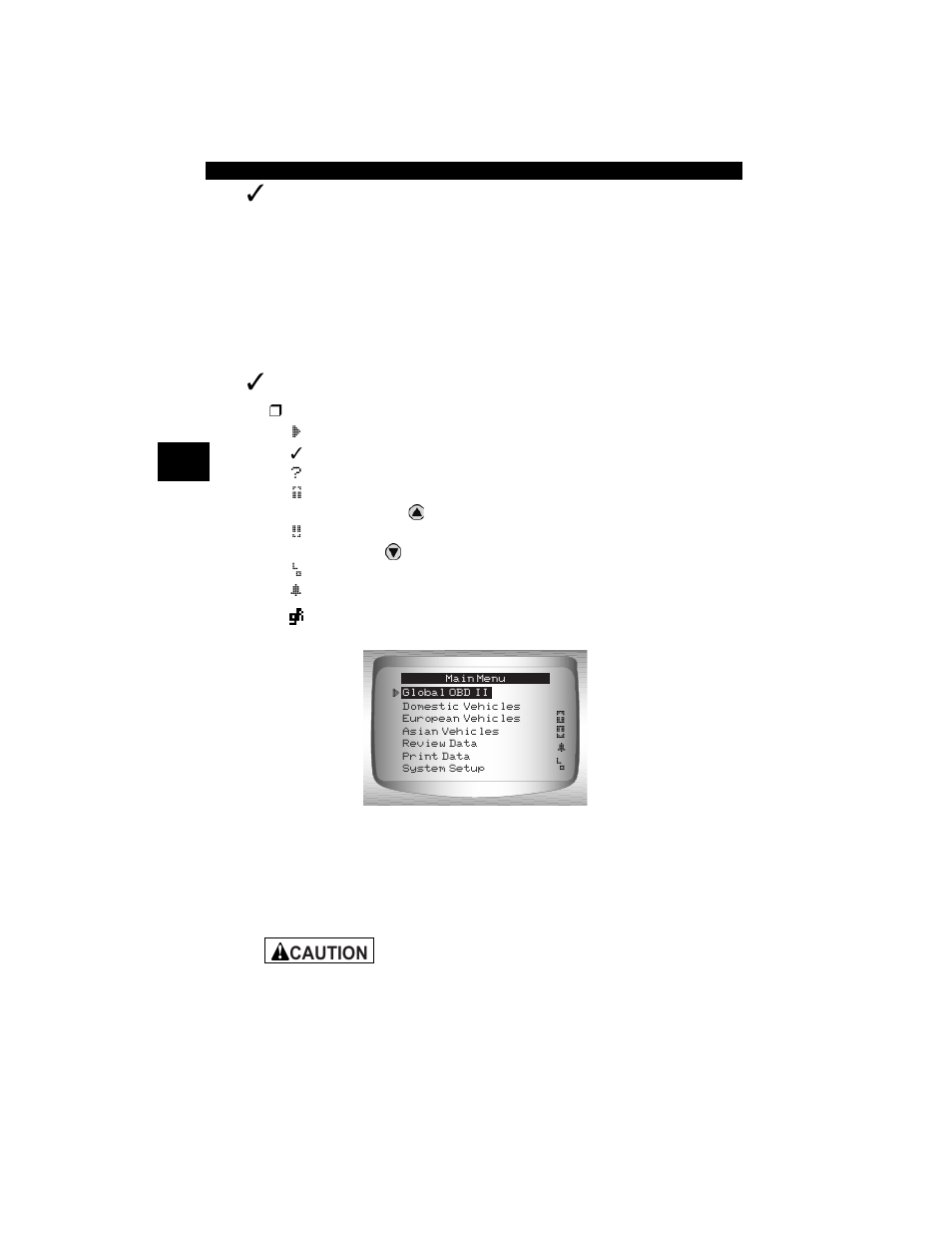 Display, Keypad | Actron CP9190 User Manual | Page 38 / 238
