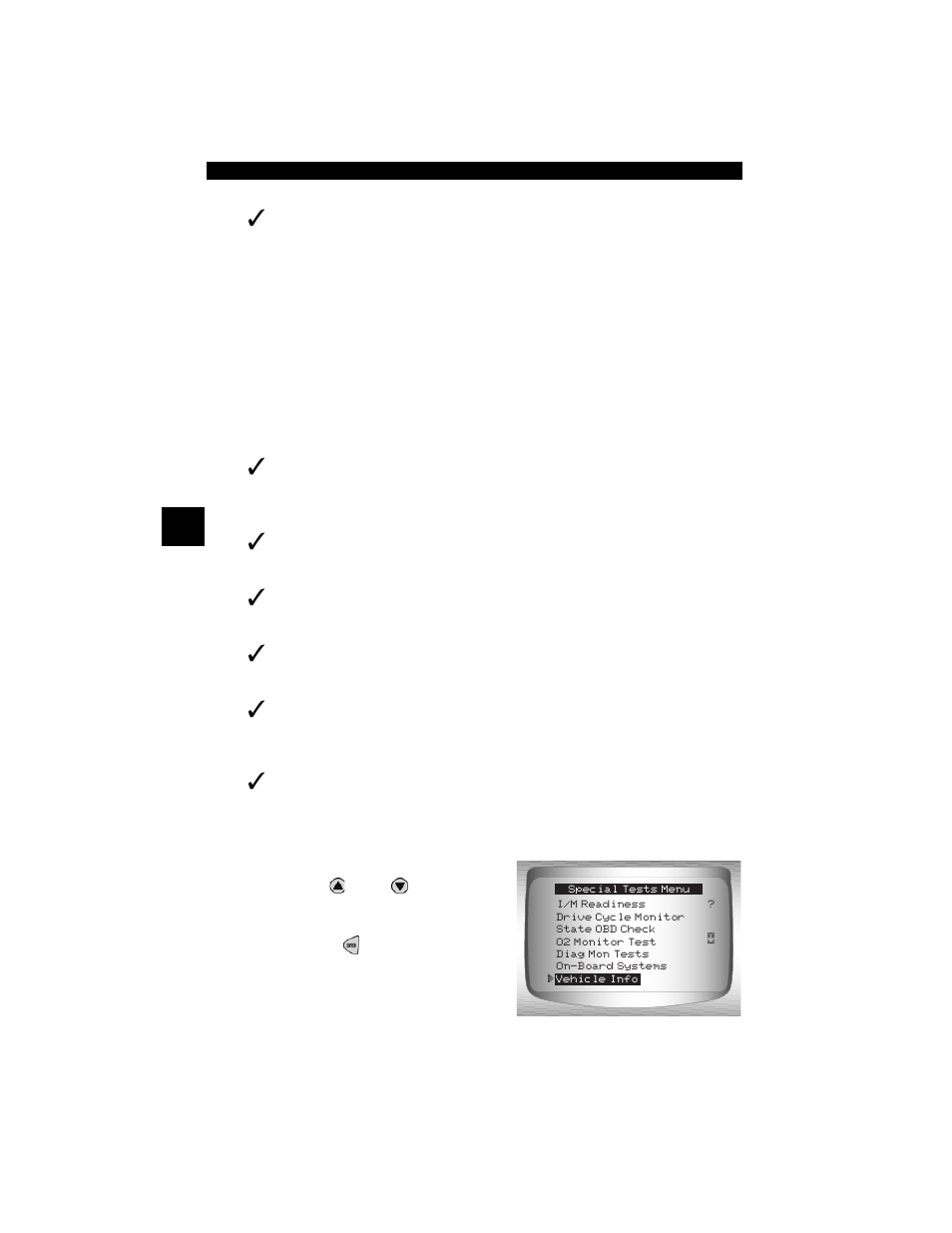 Vehicle info | Actron CP9190 User Manual | Page 98 / 238