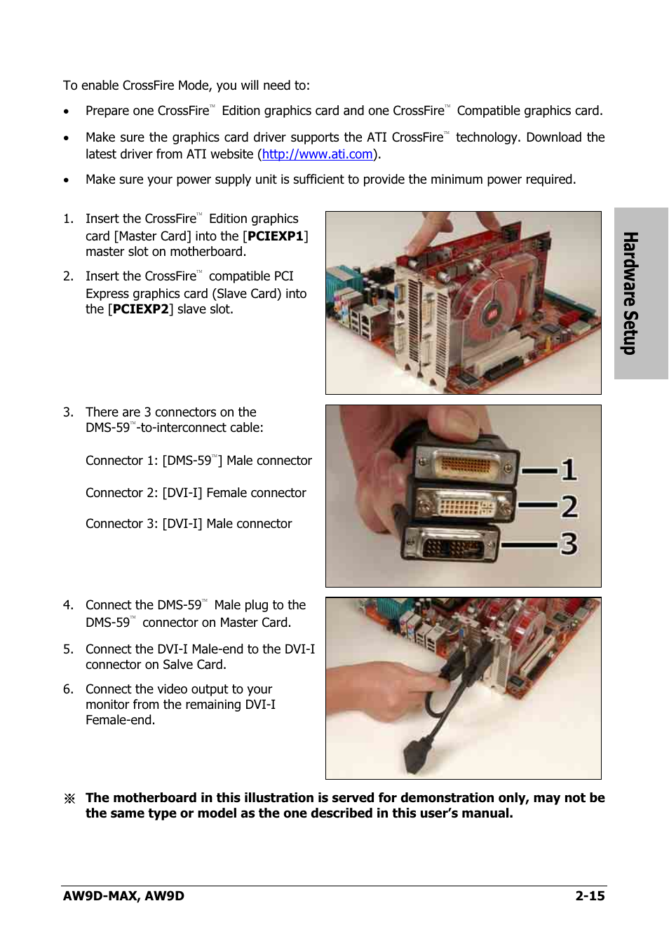 Hardware setup | Abit AW9D-MAX User Manual | Page 23 / 88