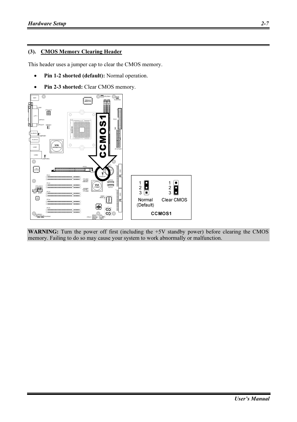 Cmos memory clearing header -7 | Abit AMD ATHLON KV8 PRO User Manual | Page 15 / 80