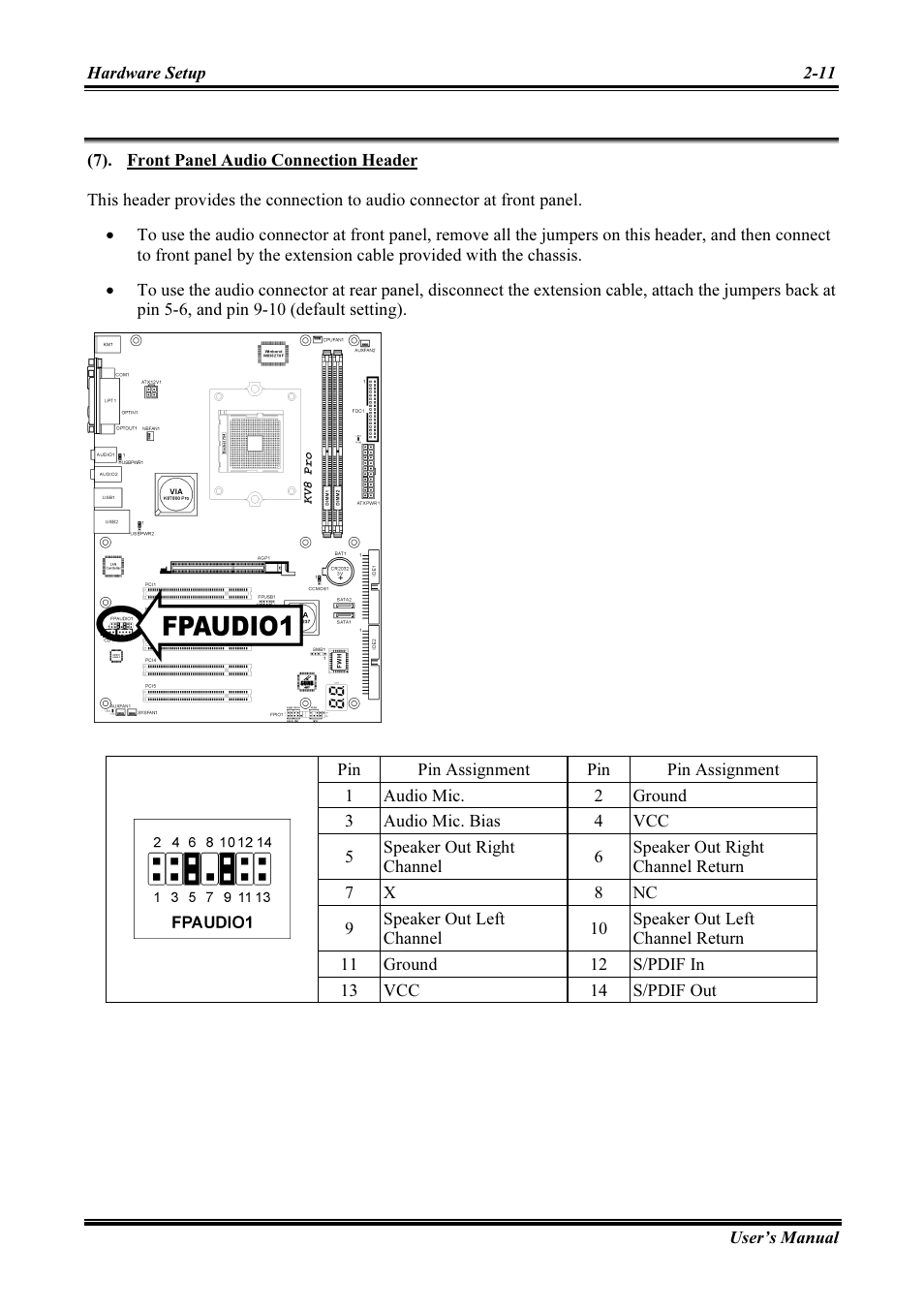 Front panel audio connection header -11 | Abit AMD ATHLON KV8 PRO User Manual | Page 19 / 80