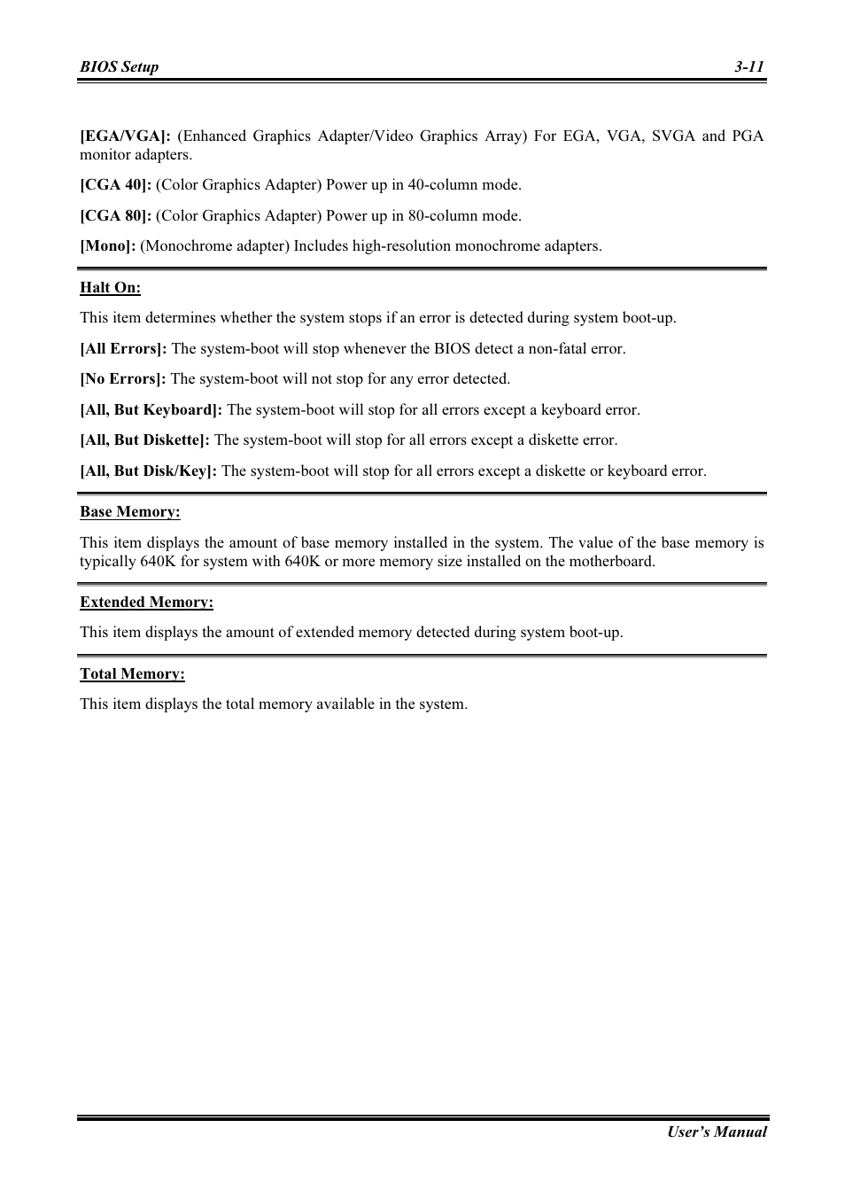 Halt on, Base memory, Extended memory | Total memory | Abit AMD ATHLON KV8 PRO User Manual | Page 39 / 80