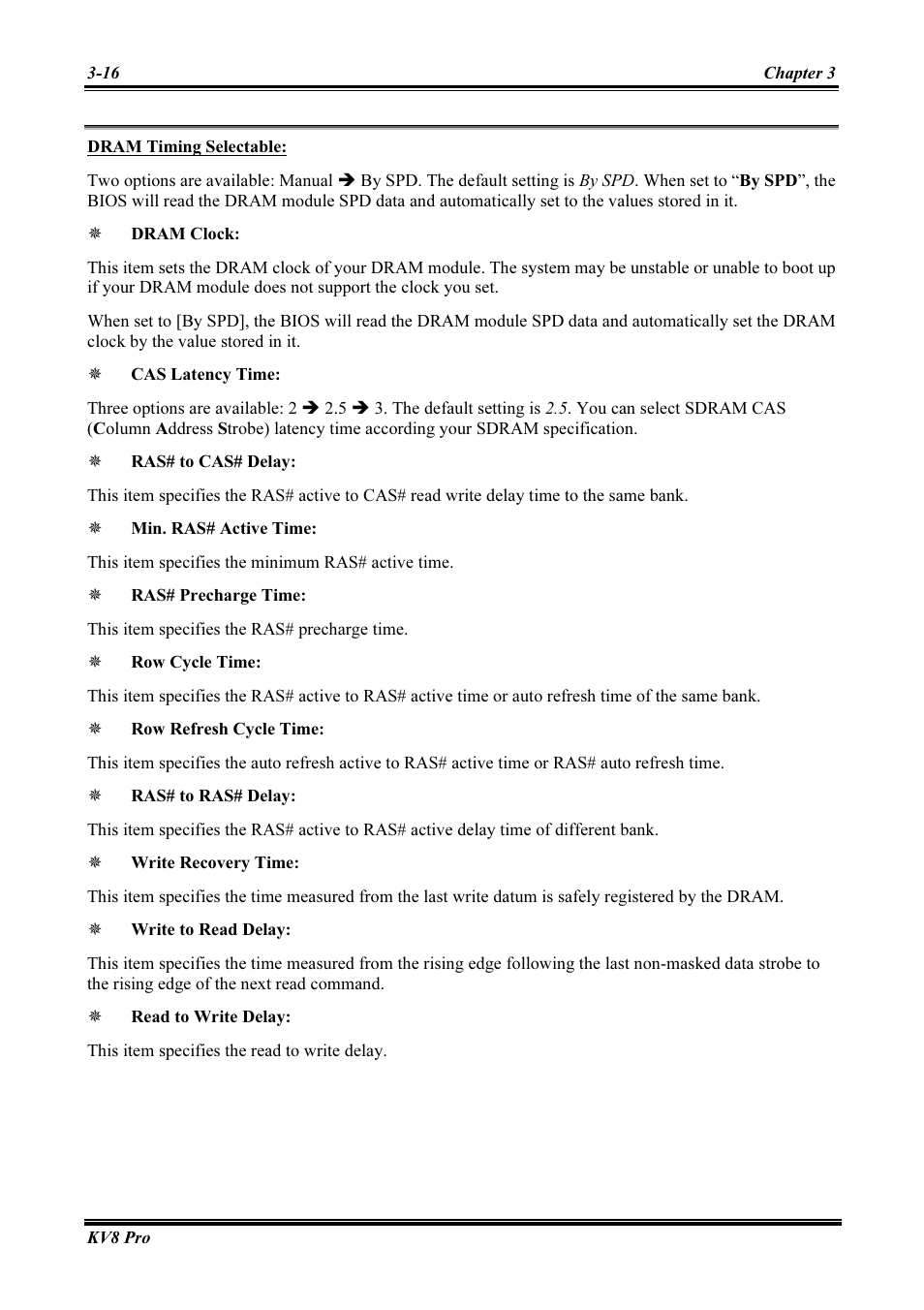 Dram timing selectable | Abit AMD ATHLON KV8 PRO User Manual | Page 44 / 80