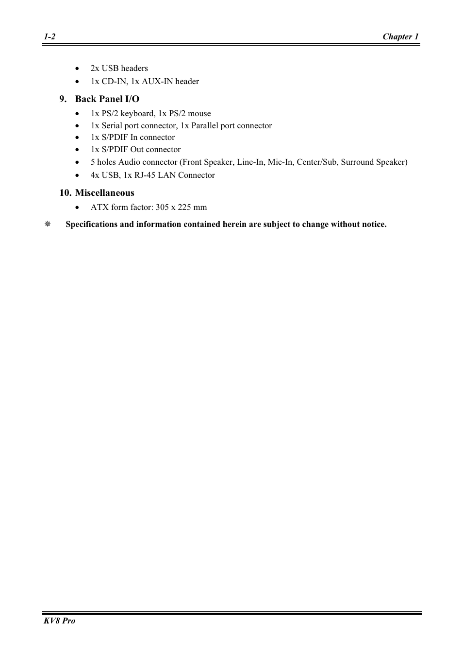 Abit AMD ATHLON KV8 PRO User Manual | Page 6 / 80