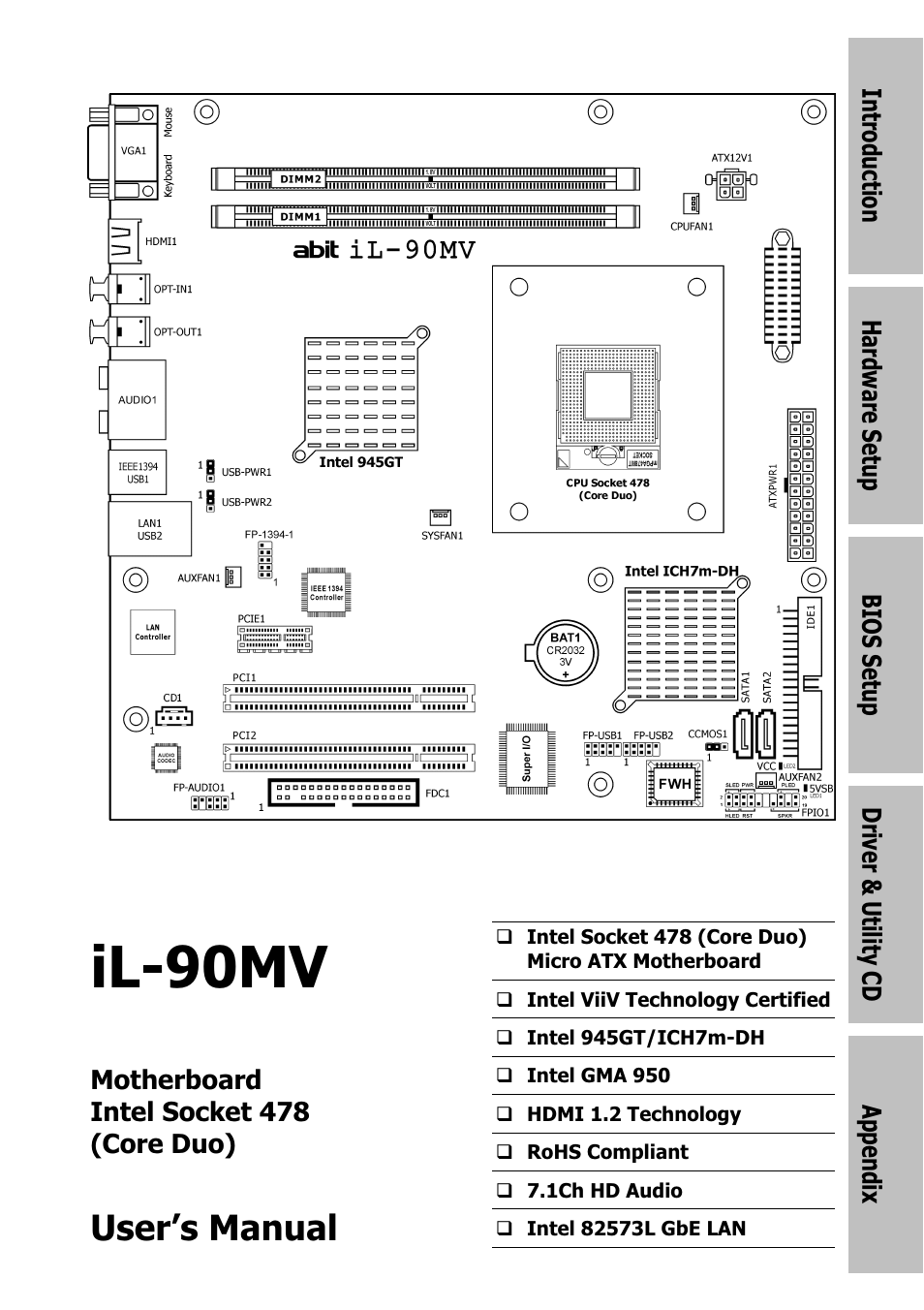 Abit IL-90MV User Manual | 72 pages