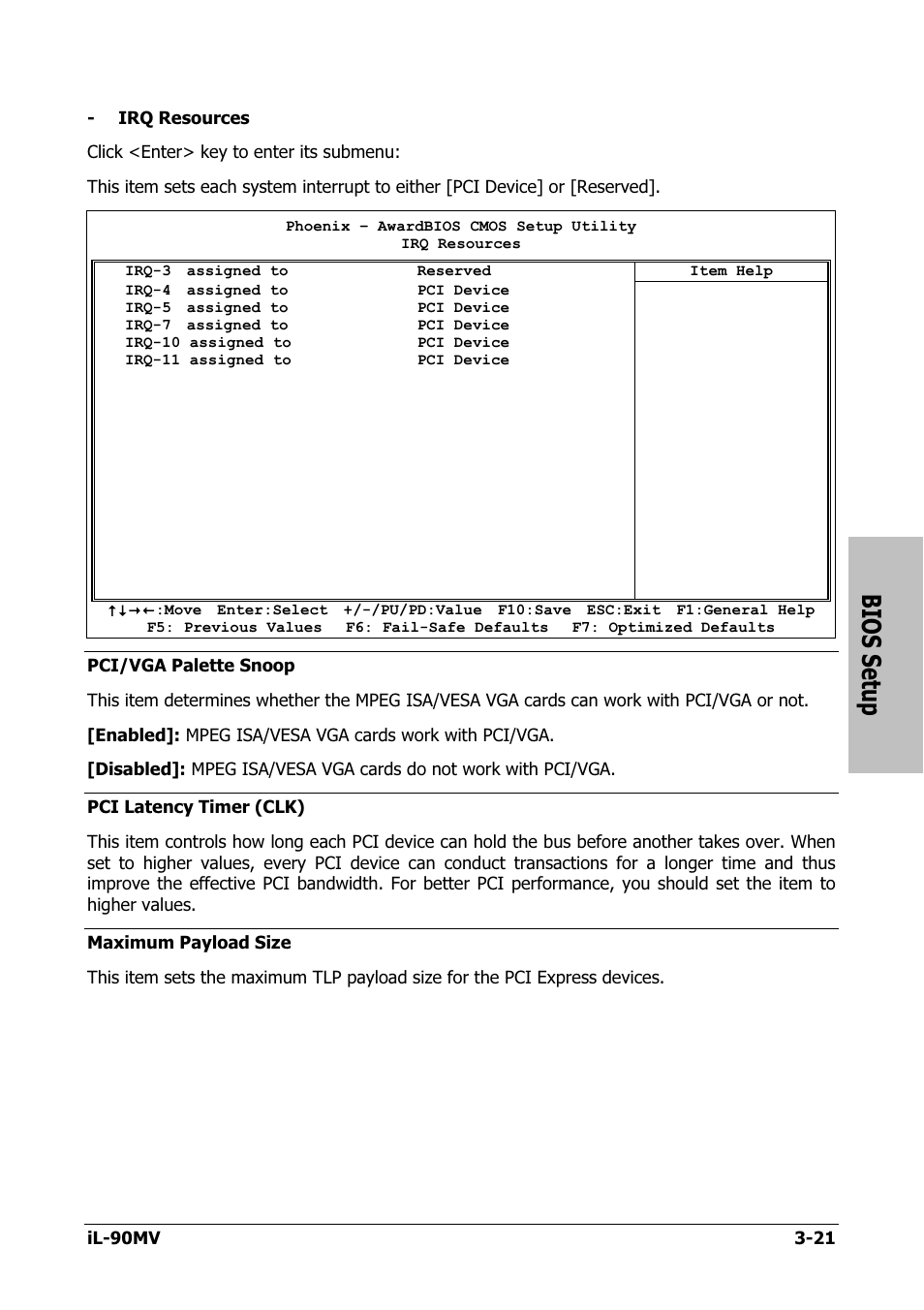 Bios setup | Abit IL-90MV User Manual | Page 49 / 72