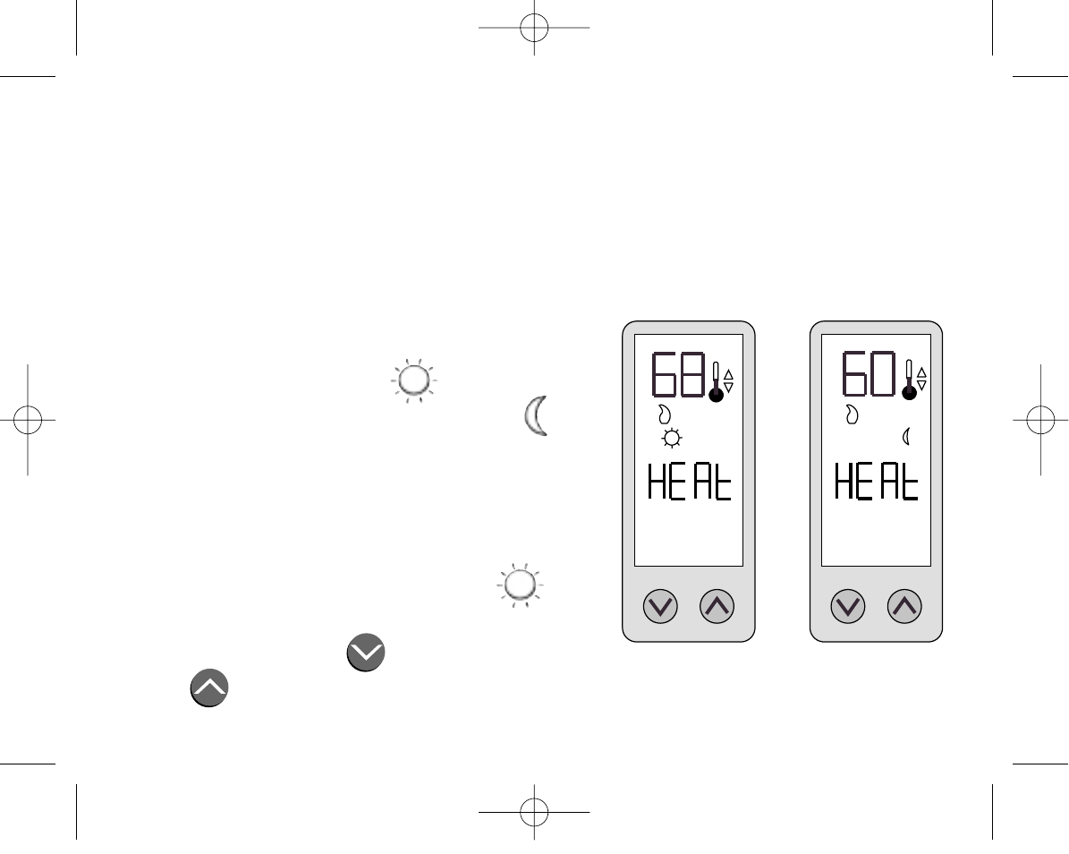 Setting up the aprilaire thermostat | Aprilaire 8535 User Manual | Page 7 / 16