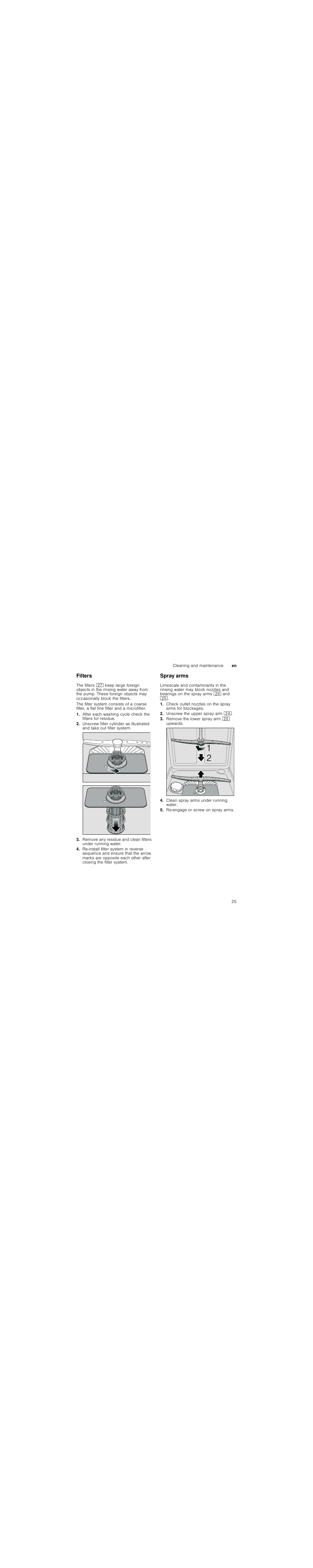 Fault table, Fault, Cause | Remedial action | Neff S71M63X2GB User Manual | Page 25 / 42