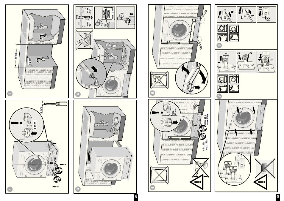 Neff W5440X1GB User Manual | Page 7 / 10