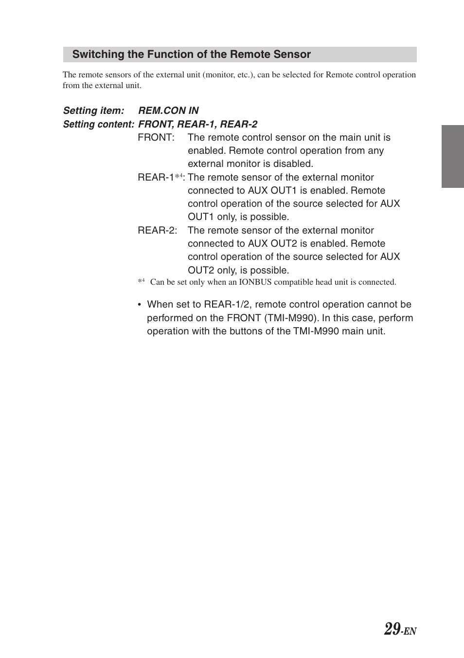 Alpine TMI-M990 User Manual | Page 33 / 68