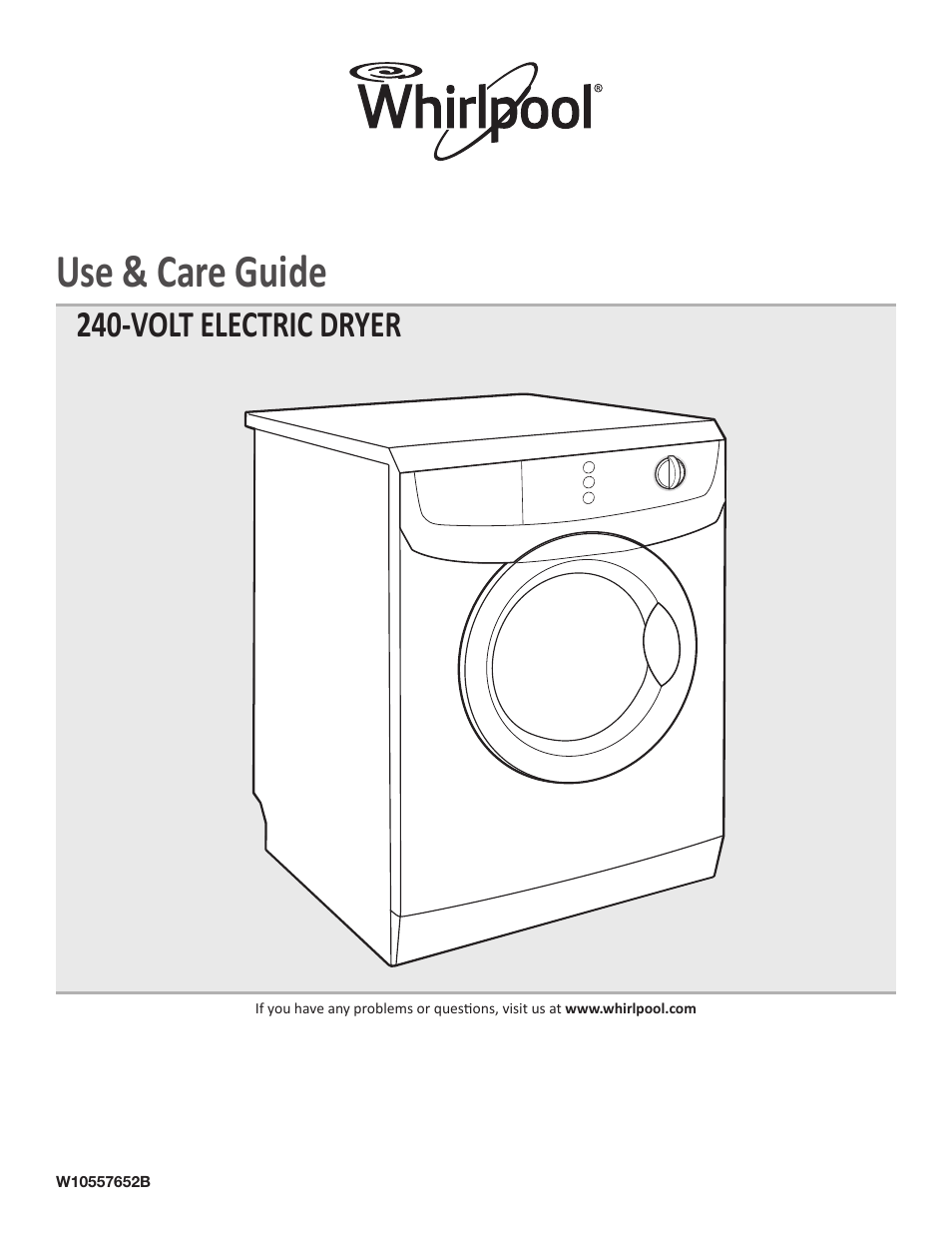Whirlpool WED7500VW User Manual | 24 pages