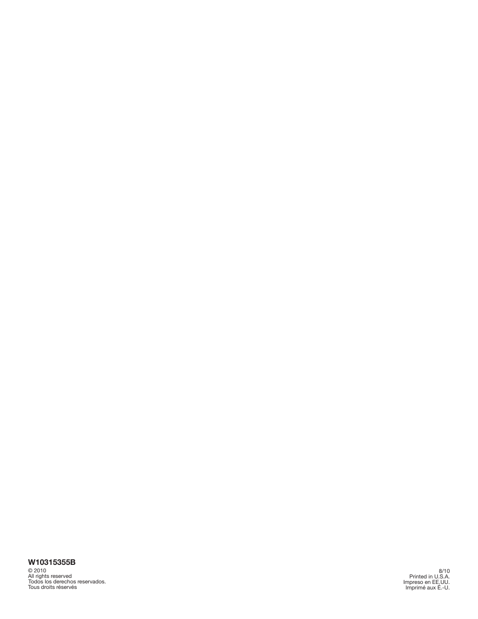 Whirlpool W10298318RP User Manual | Page 16 / 16