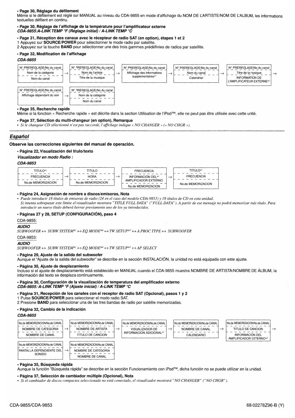 Alpine CDA-9853 User Manual | Page 53 / 55