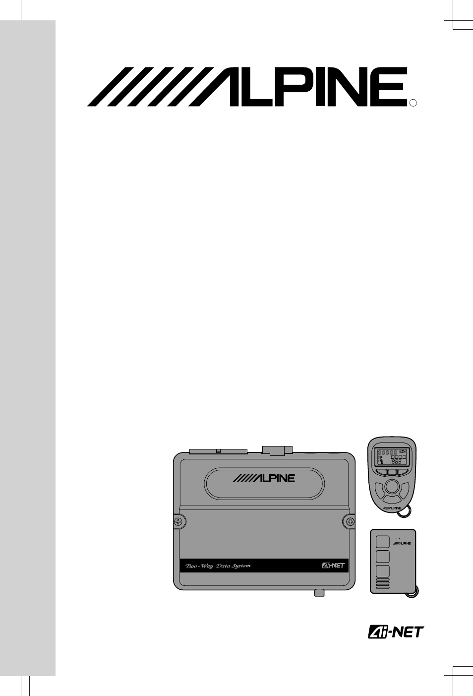 Alpine SEC-8058 User Manual | 242 pages