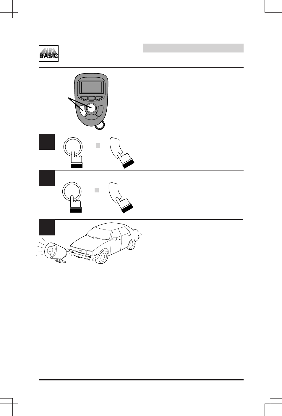 Basic operation, Turning the pre-warn mode on and off | Alpine SEC-8058 User Manual | Page 72 / 242