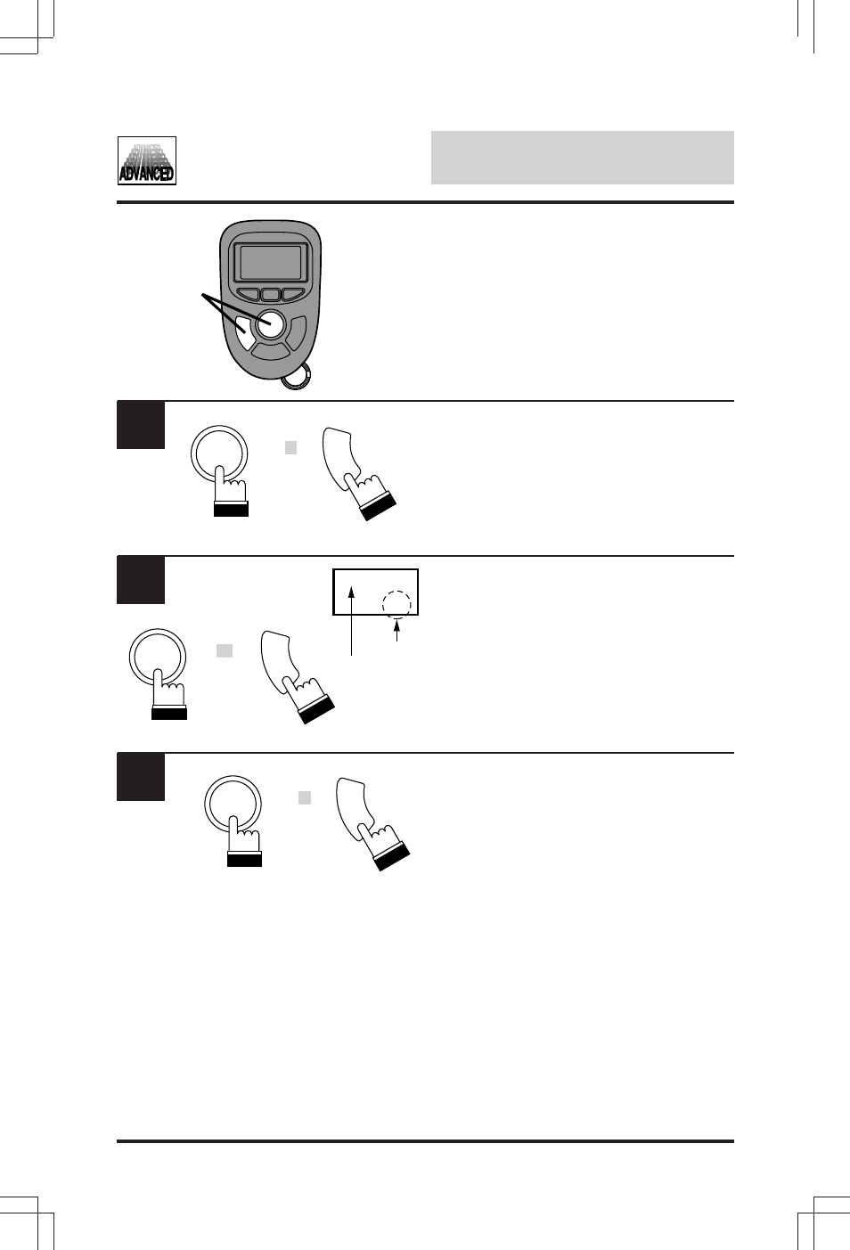 Advanced operation, Sensor adjustment (im- pact sensor) (contin- ued) | Alpine SEC-8058 User Manual | Page 92 / 242