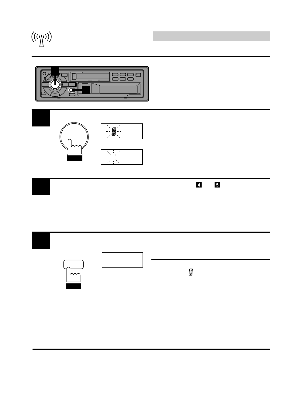 Radio operation, Titling stations (continued) | Alpine TDA-7553E User Manual | Page 24 / 56