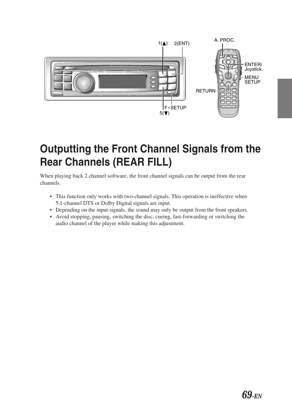 Alpine F1 STATUS PXI-H990 User Manual | Page 73 / 116
