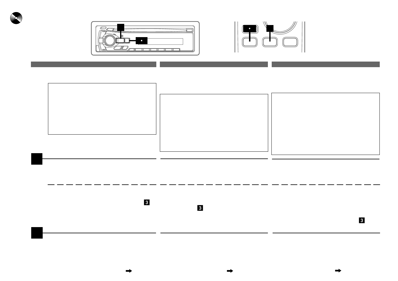 Multi-changer selection, Selección de cambiador múltiple, Sélection du multi- changeur | Alpine cda-7840 User Manual | Page 54 / 76