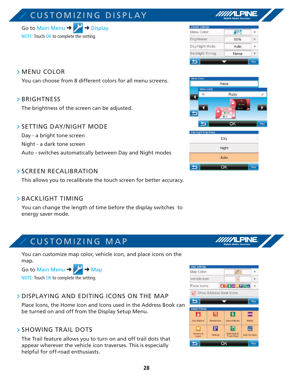 Alpine PND-K3-MSN User Manual | Page 28 / 40