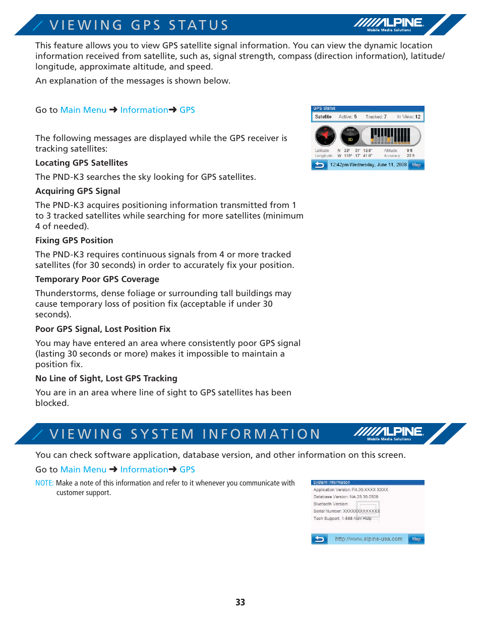 Alpine PND-K3-MSN User Manual | Page 33 / 40