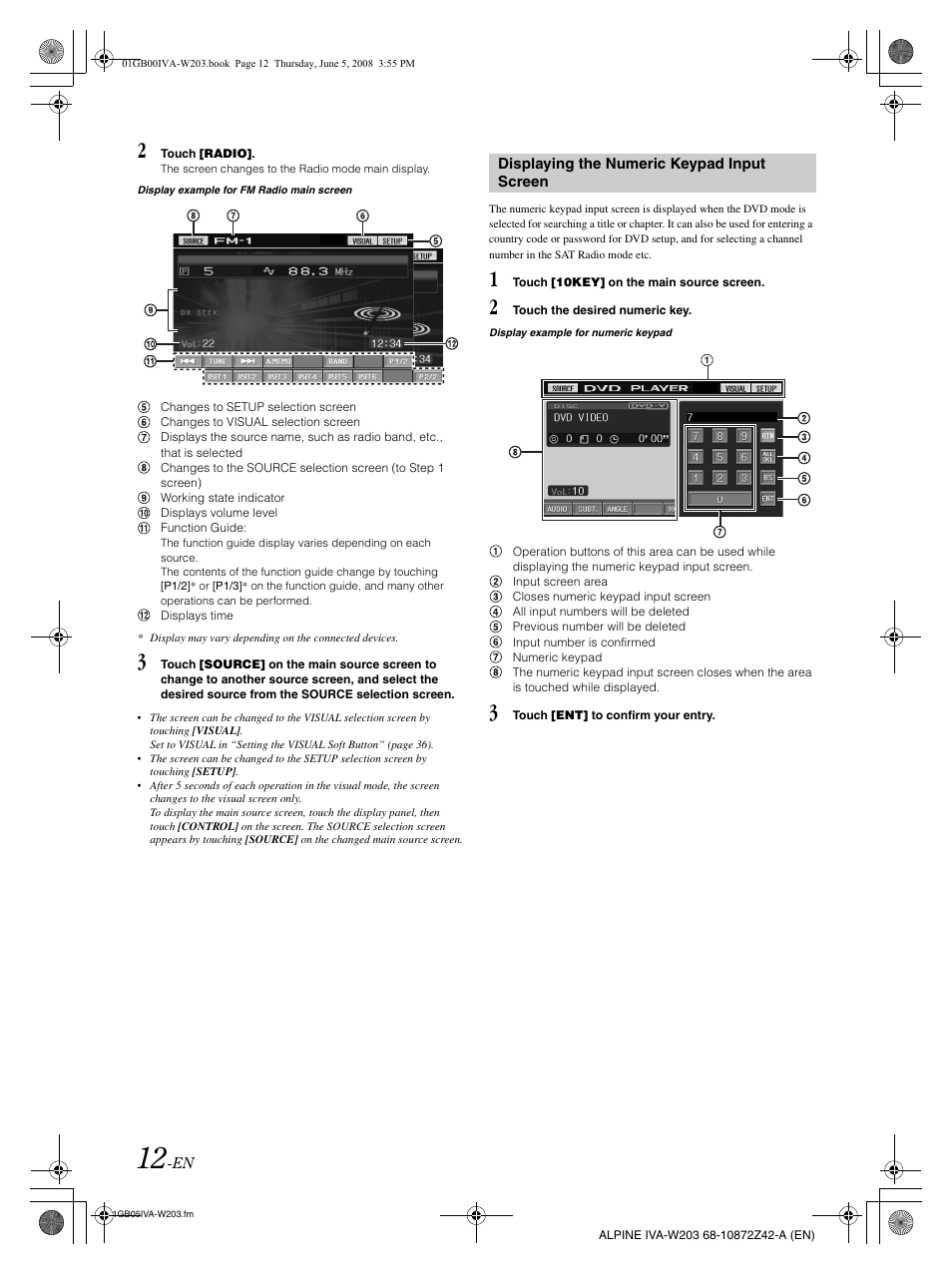 Alpine IVA-W203 User Manual | Page 14 / 240