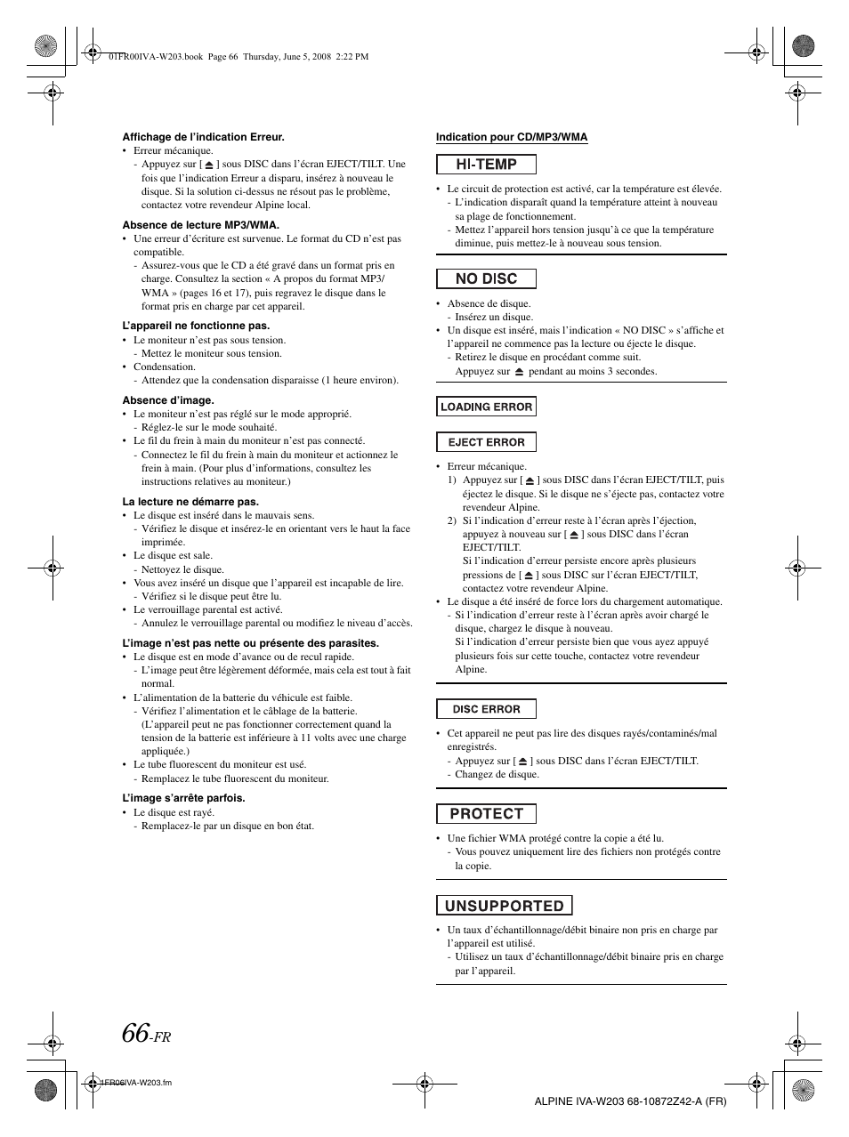 Alpine IVA-W203 User Manual | Page 146 / 240