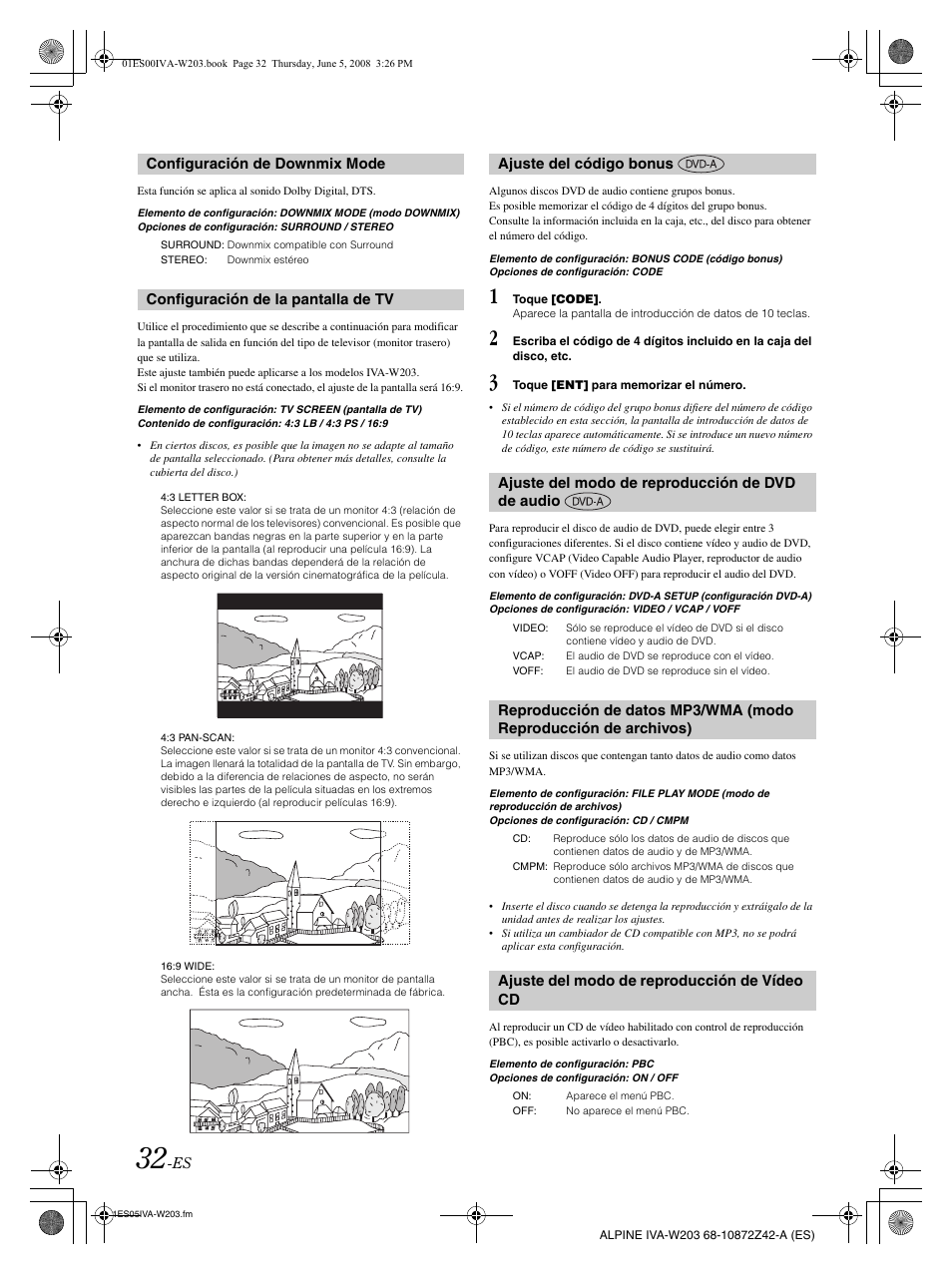 Alpine IVA-W203 User Manual | Page 190 / 240