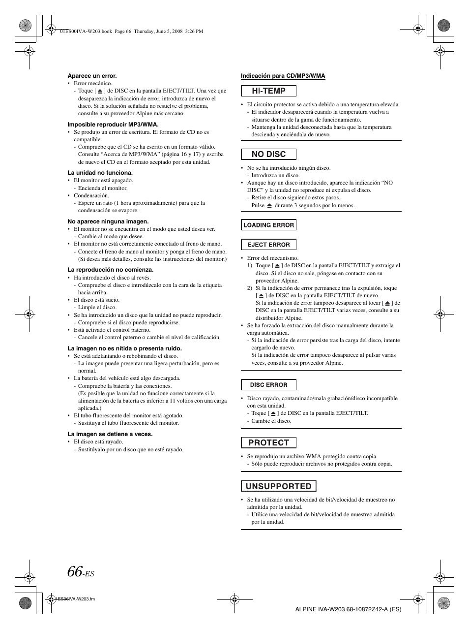 Alpine IVA-W203 User Manual | Page 224 / 240