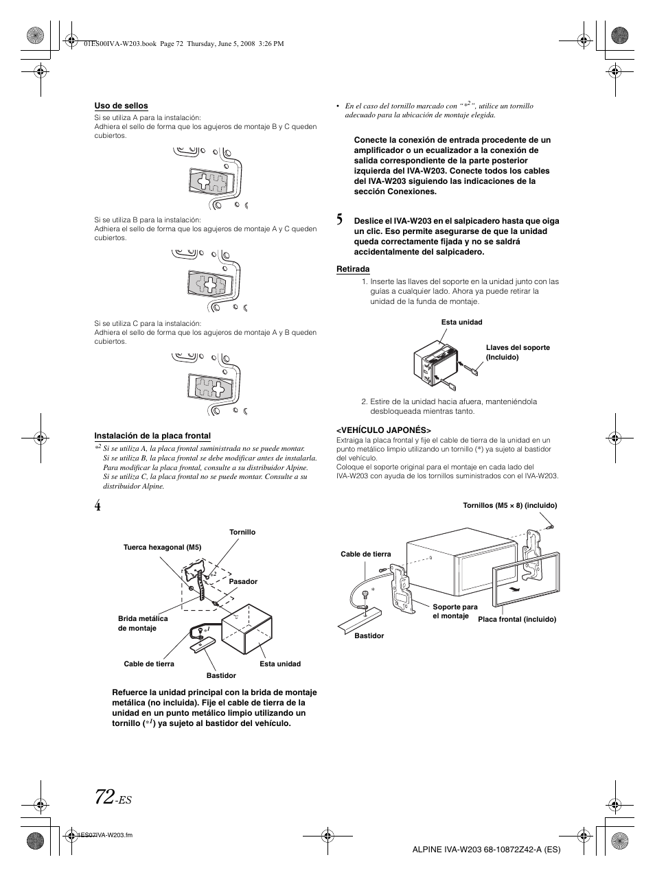 Alpine IVA-W203 User Manual | Page 230 / 240