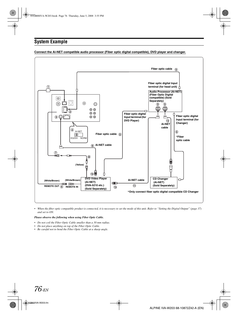 System example | Alpine IVA-W203 User Manual | Page 78 / 240