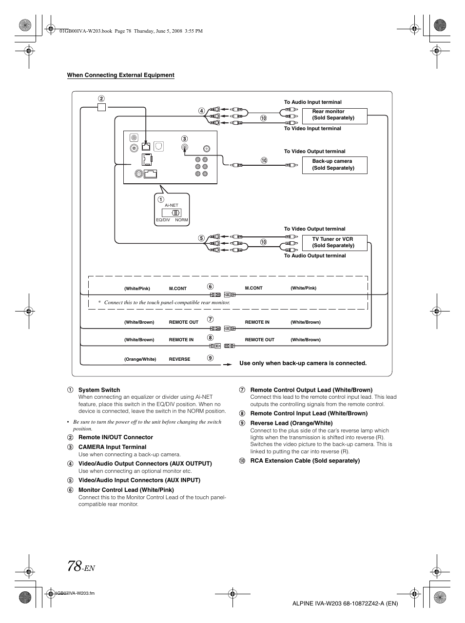 Alpine IVA-W203 User Manual | Page 80 / 240
