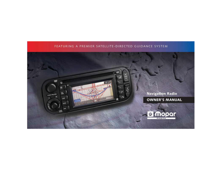 Alpine Navigation Radio User Manual | 61 pages