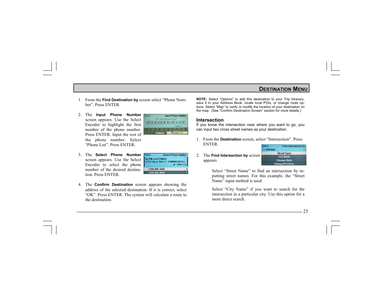 Alpine Navigation Radio User Manual | Page 26 / 61