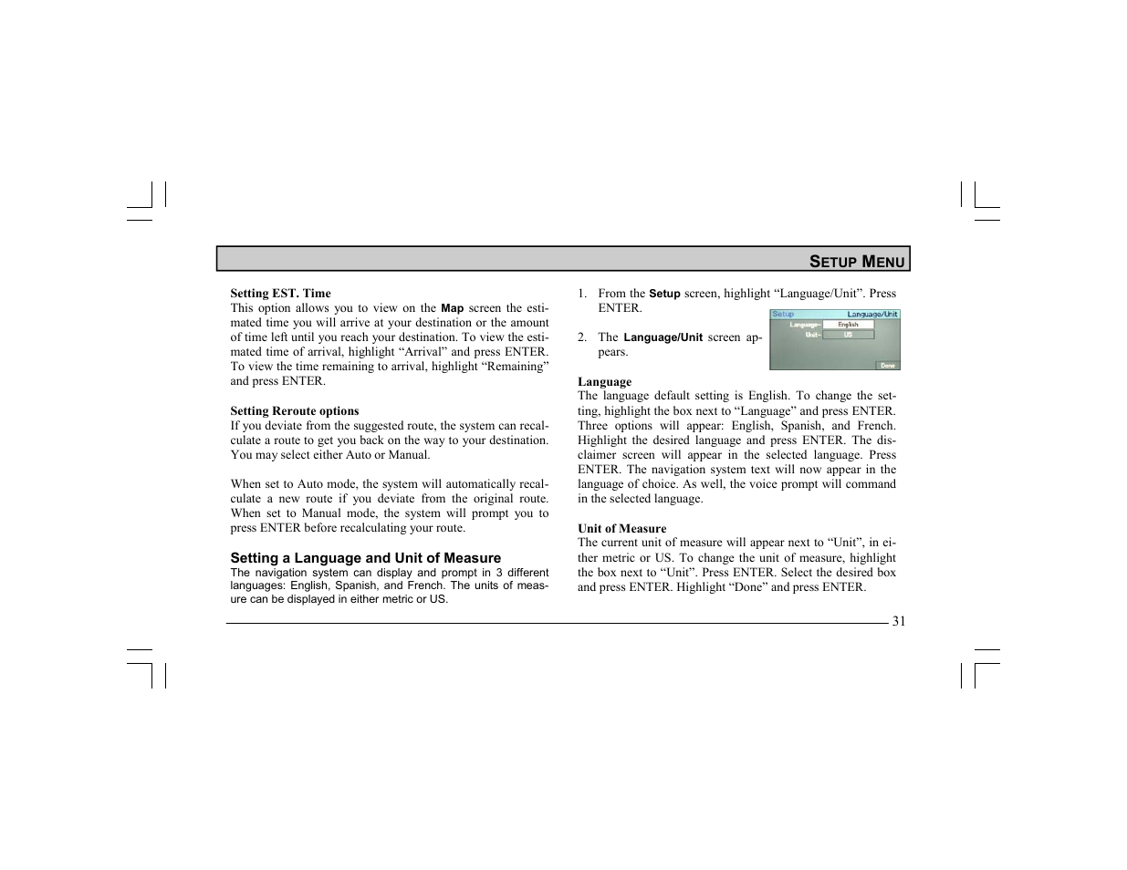 Alpine Navigation Radio User Manual | Page 34 / 61