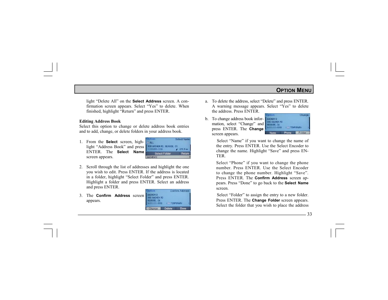 Alpine Navigation Radio User Manual | Page 36 / 61