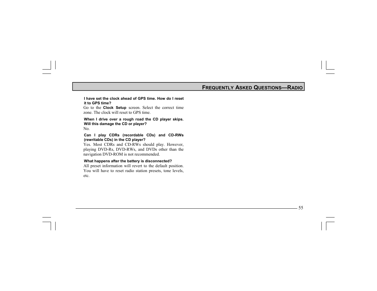 Alpine Navigation Radio User Manual | Page 58 / 61
