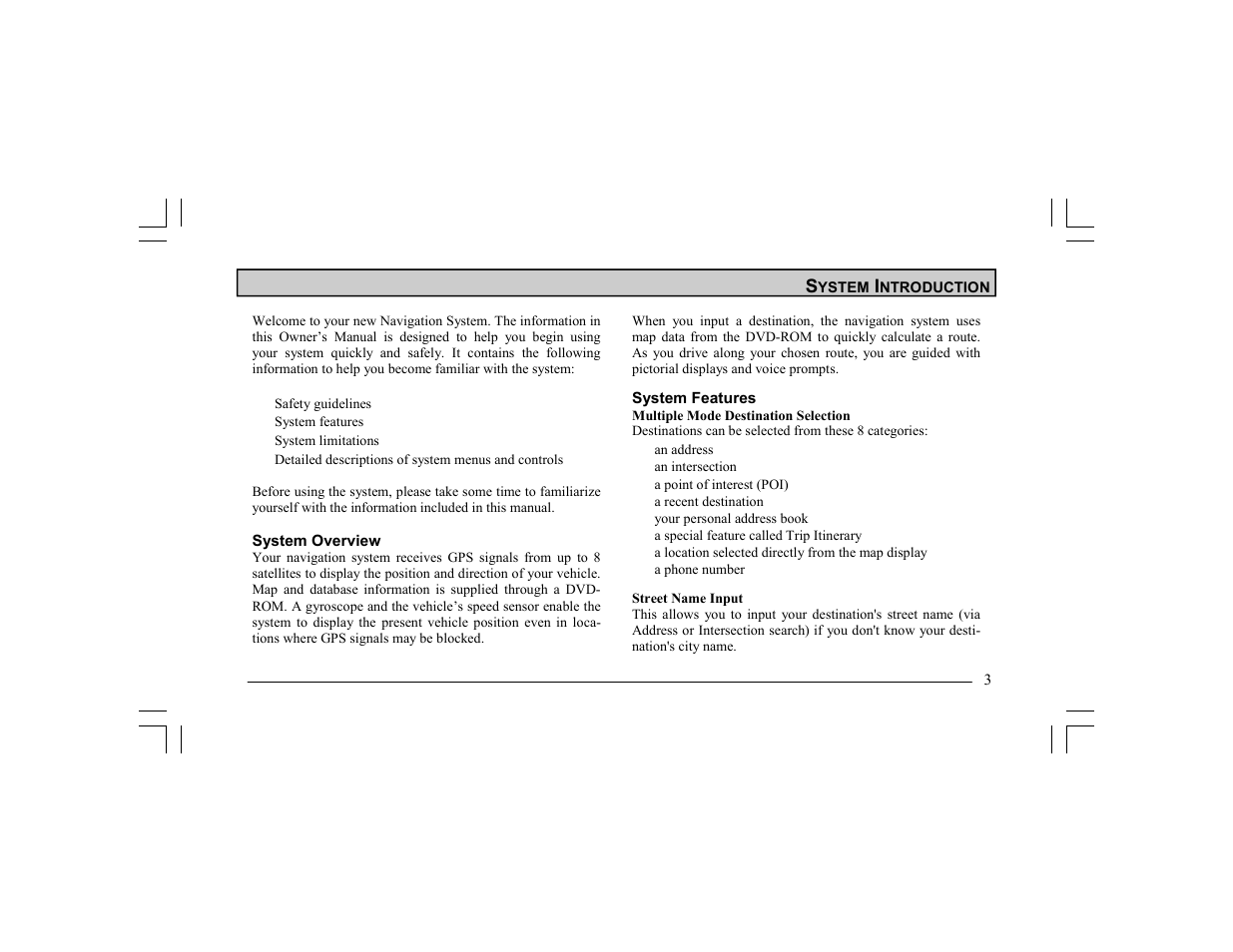 Alpine Navigation Radio User Manual | Page 6 / 61