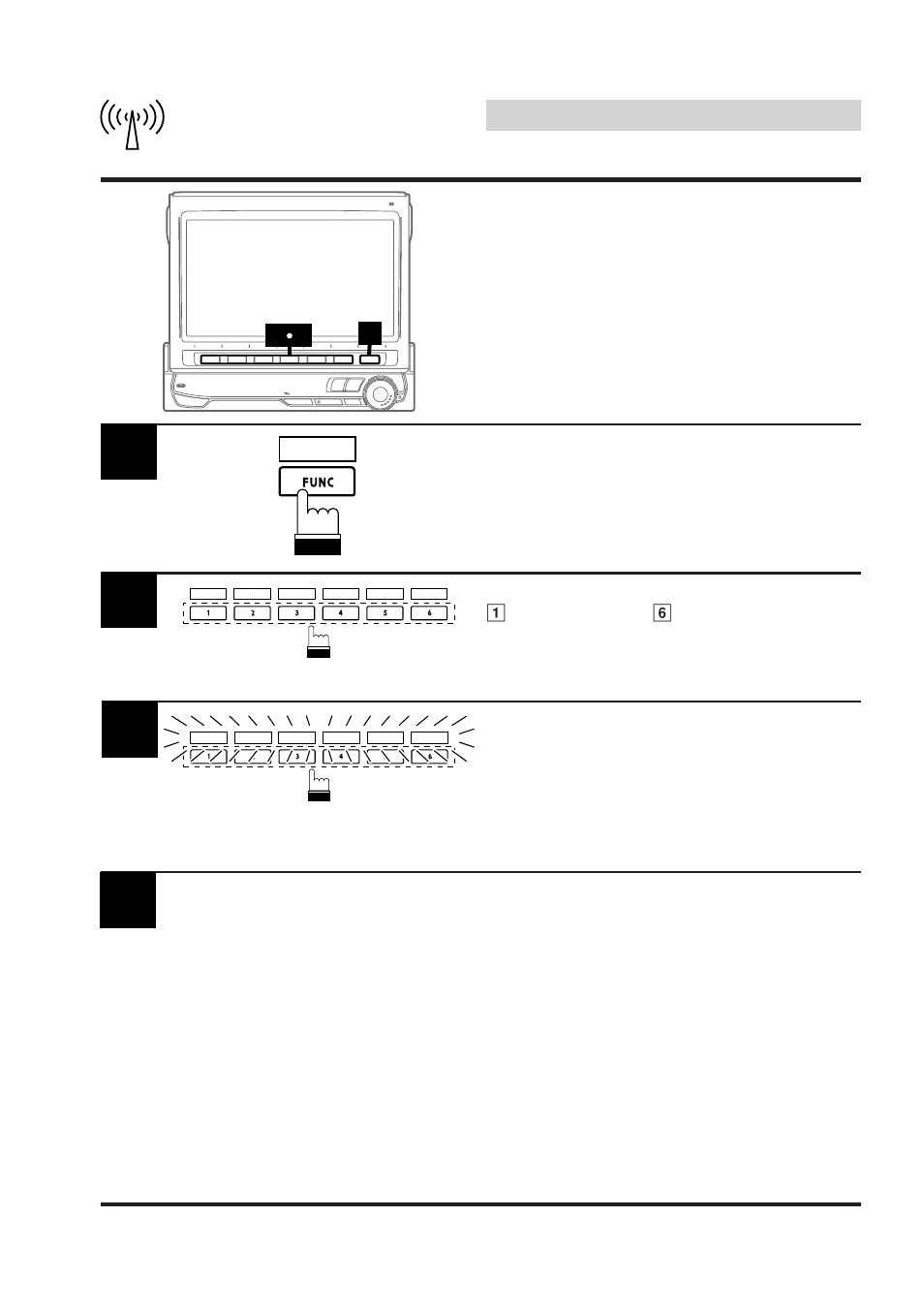 Radio operation, Manual storing of station presets | Alpine 68P21523Y62-B User Manual | Page 36 / 239