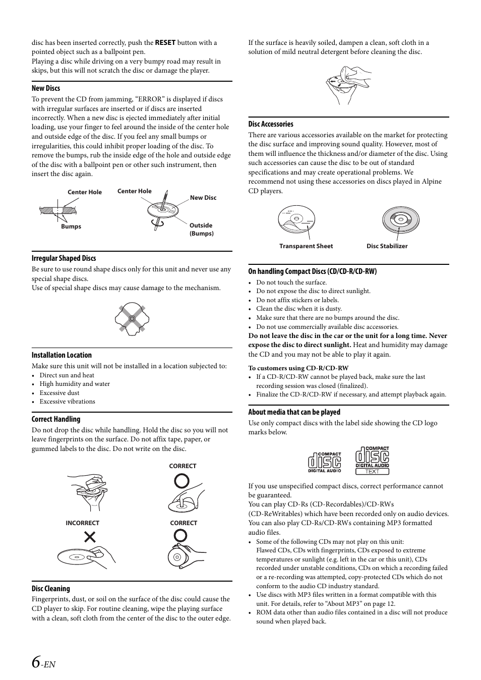 Alpine 68-21627Z13-A User Manual | Page 6 / 38