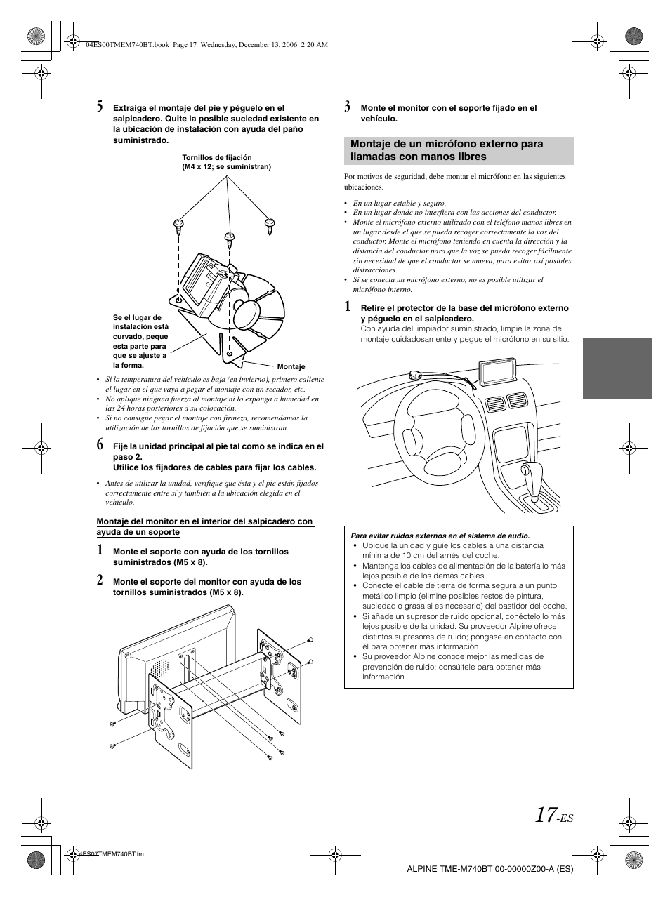 Alpine TME-M740BT User Manual | Page 59 / 64