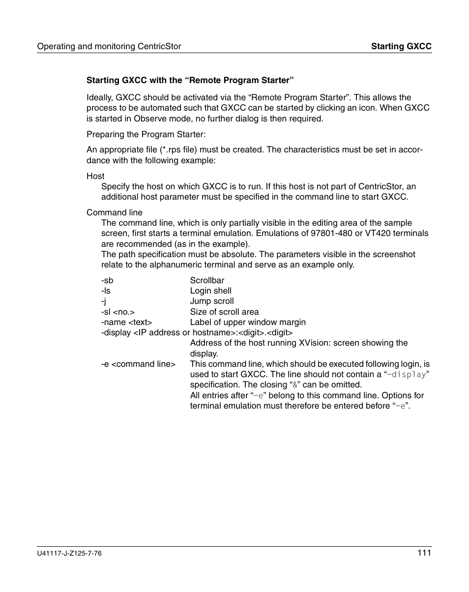 FUJITSU CentricStor V3.1D User Manual | Page 111 / 640
