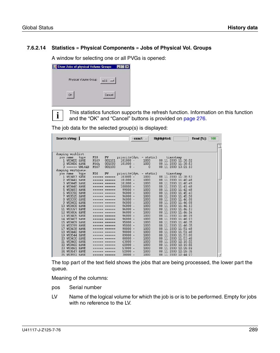 FUJITSU CentricStor V3.1D User Manual | Page 289 / 640