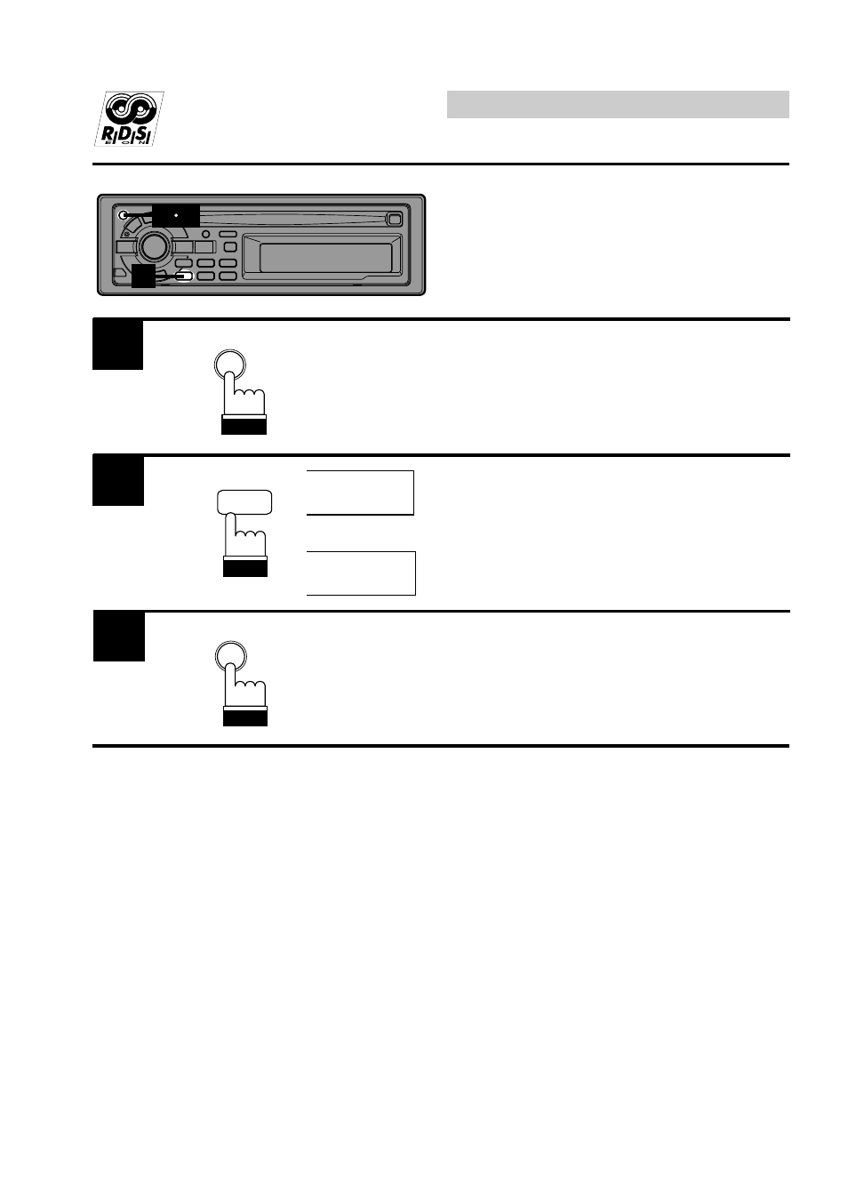 Rds operation, Receiving rds regional (local) stations | Alpine CDA-7832R User Manual | Page 26 / 58