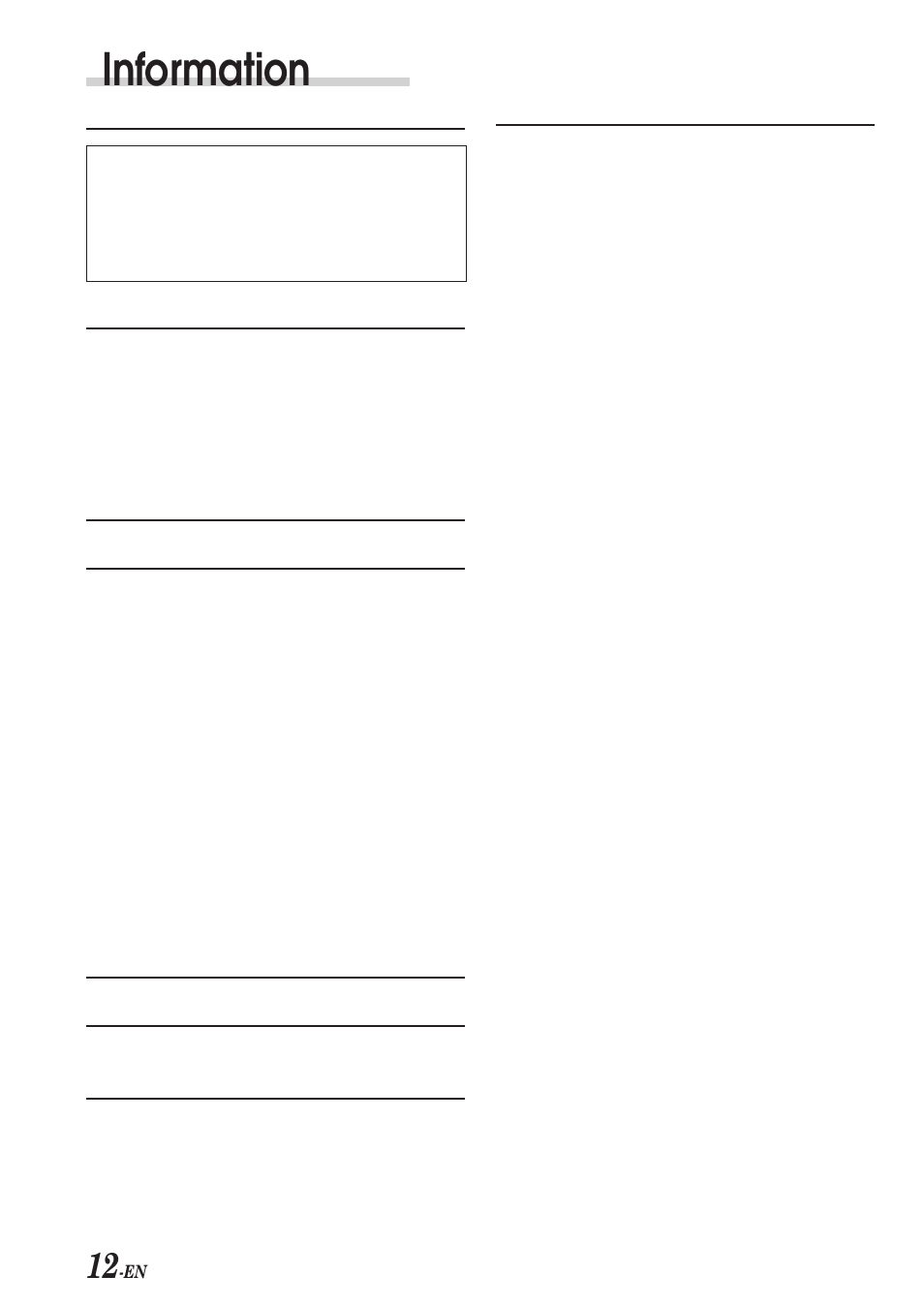 Information | Alpine TDM-7574E User Manual | Page 14 / 19