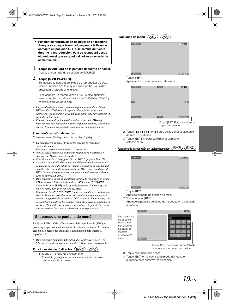 Alpine IVA-W205 User Manual | Page 179 / 238
