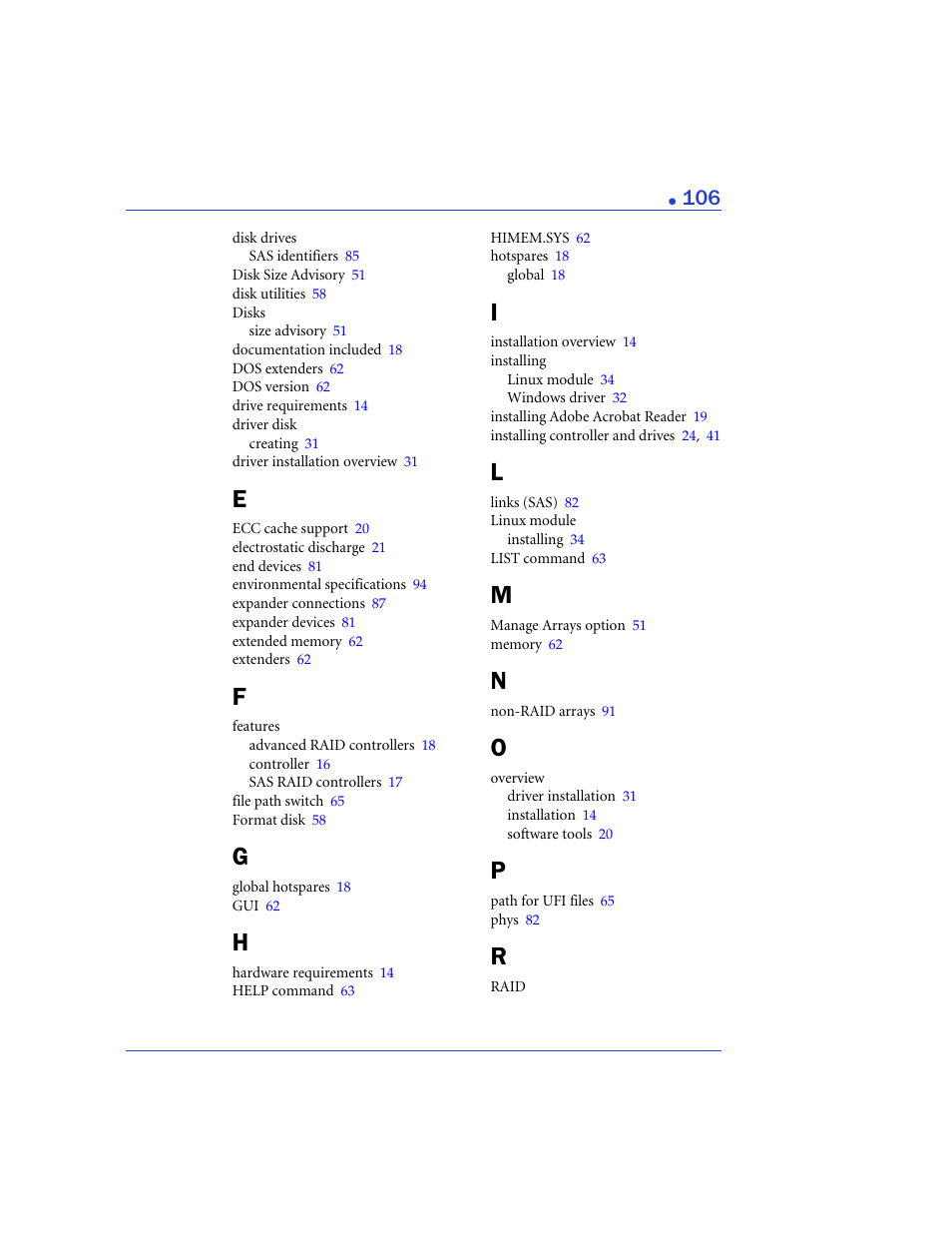 Adaptec 48300 User Manual | Page 106 / 109